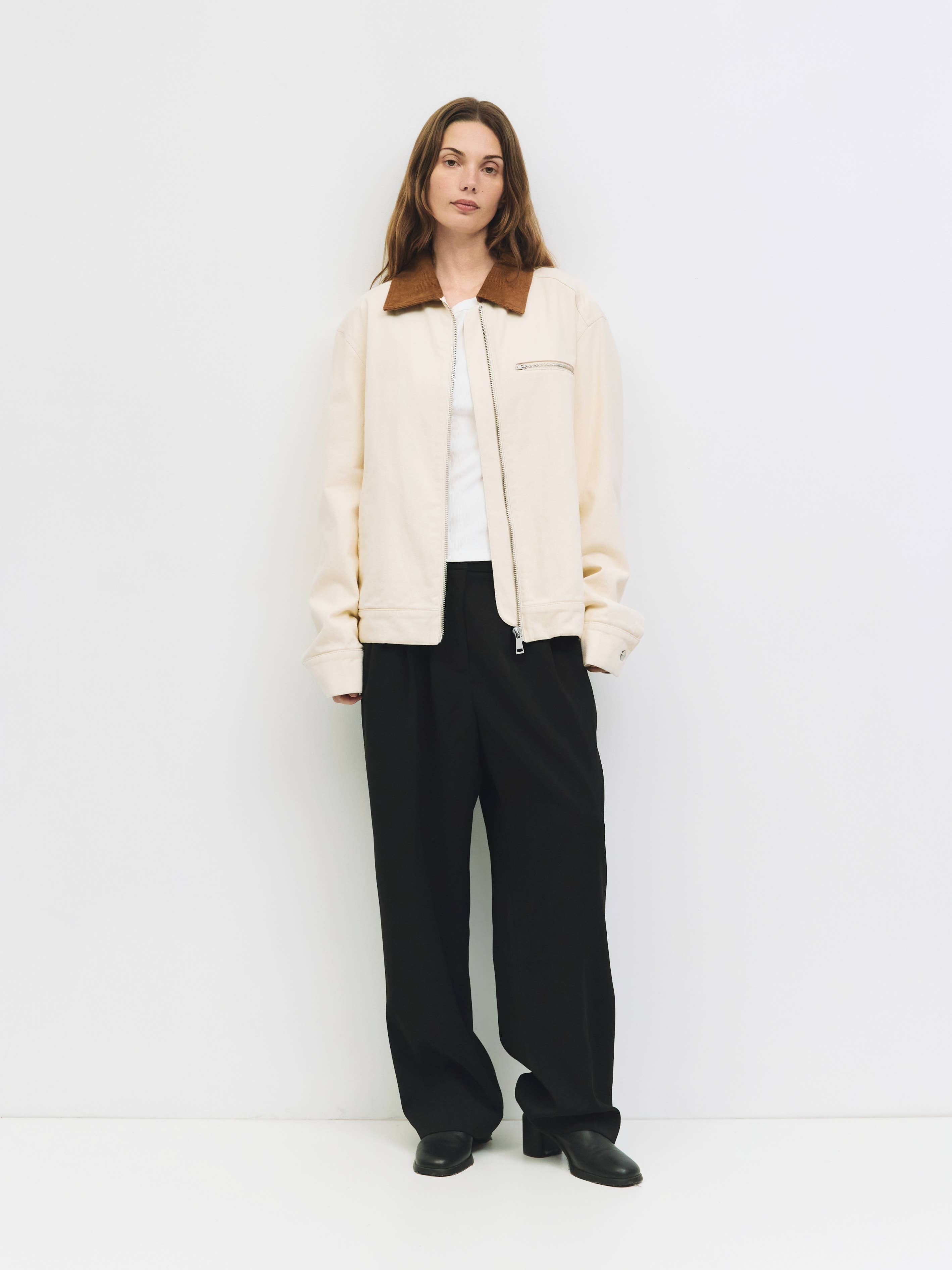 The Kline Jacket | Zip-Up Corduroy Utility Jacket