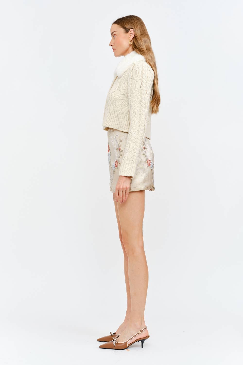 Angie Ivory Cardigan