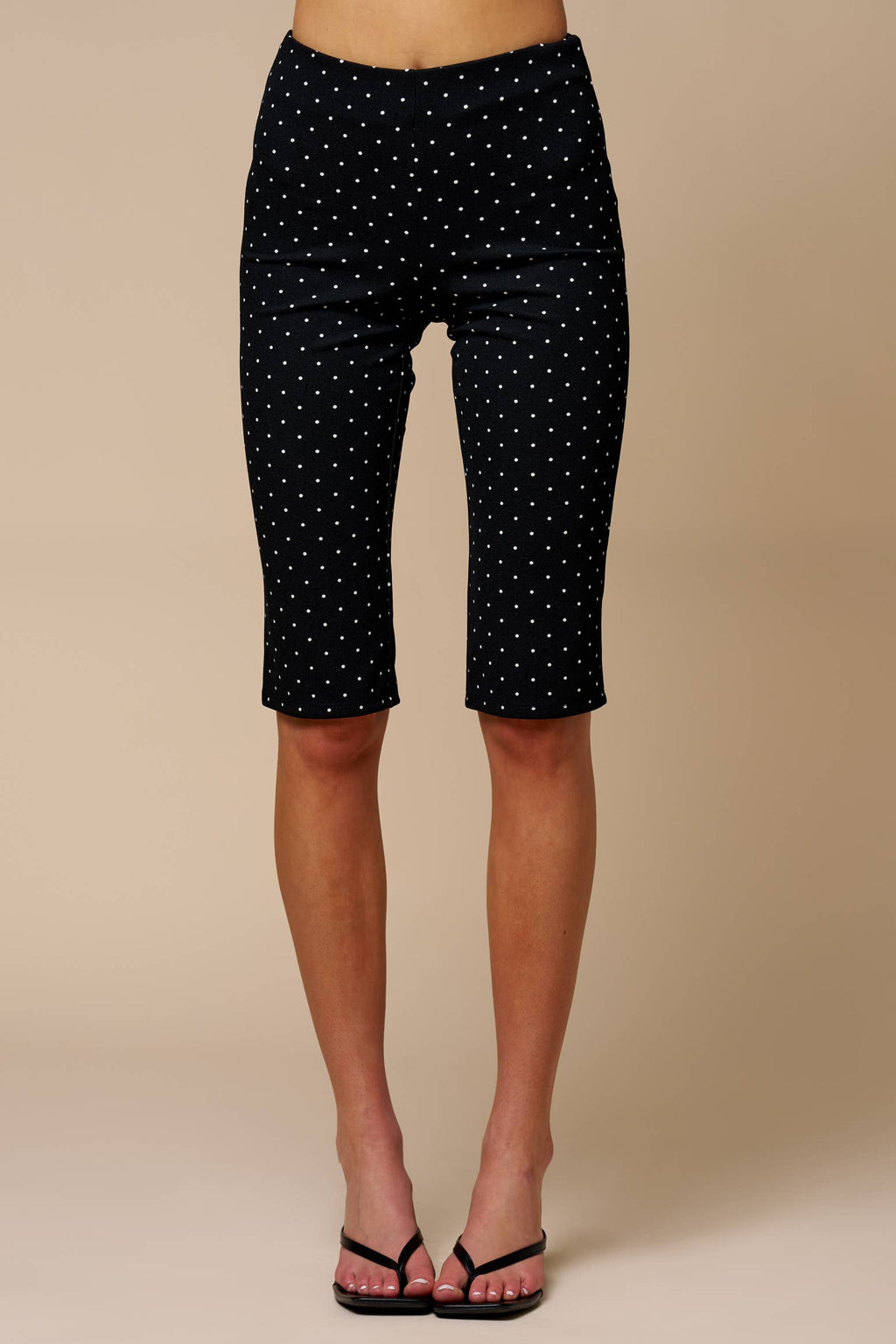 POLKA DOT CAPRI PANTS