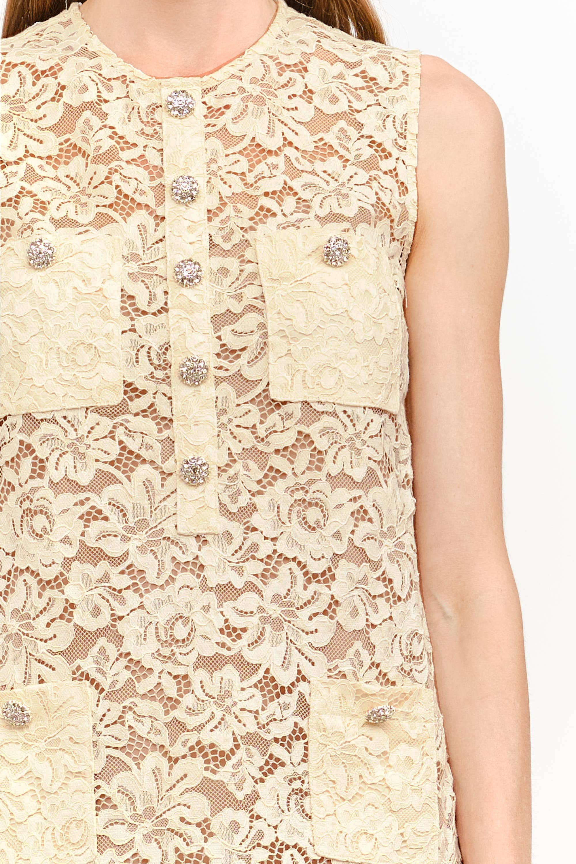 OLIVIA BUTTER YELLOW DRESS