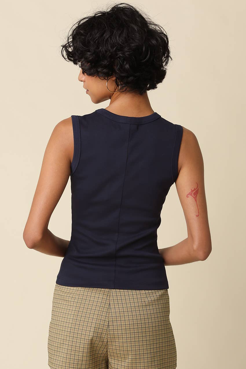 KENNY V - NECK FITTED TANK