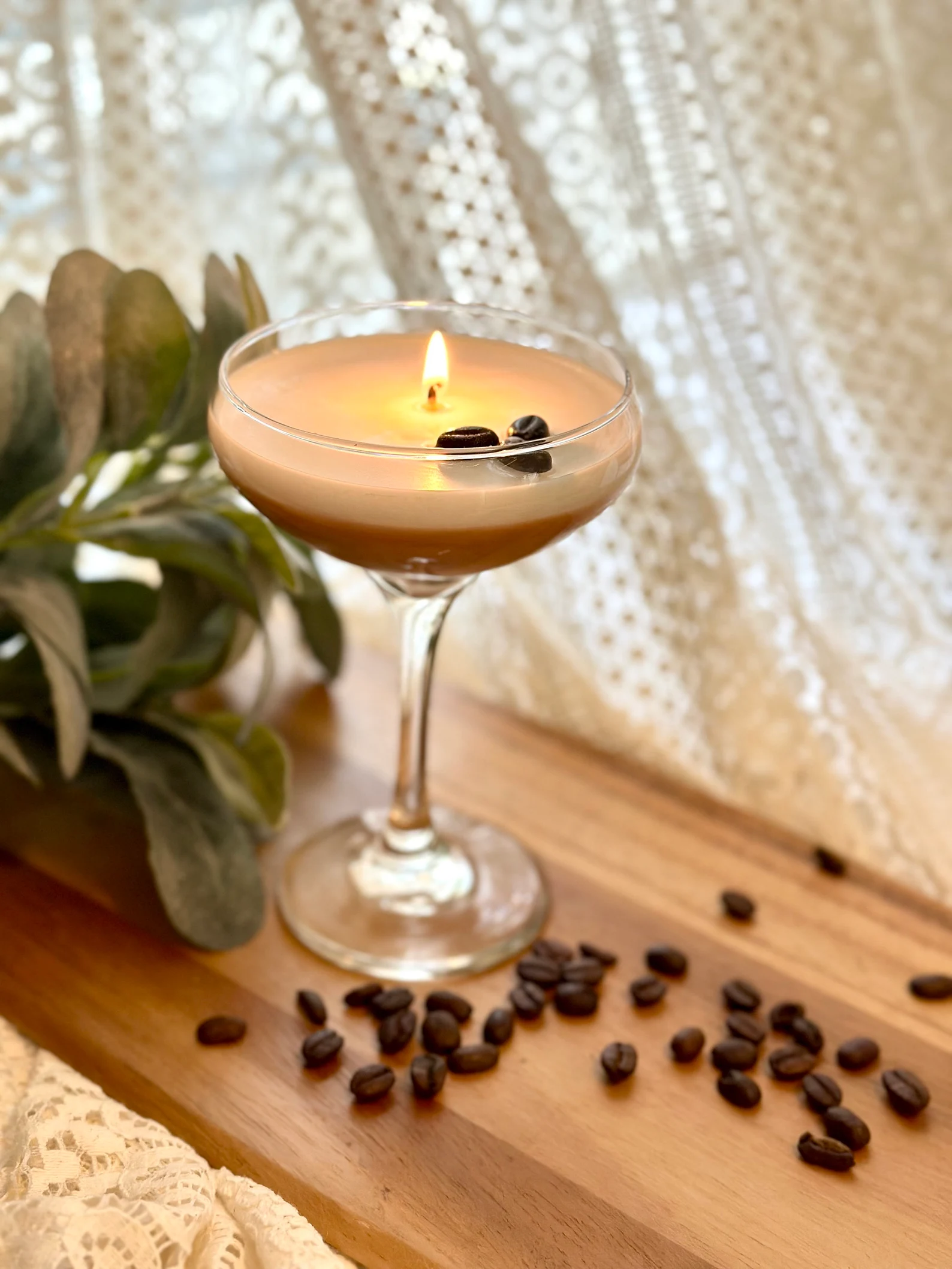 Espresso Martini Candle (Coupe Glass)