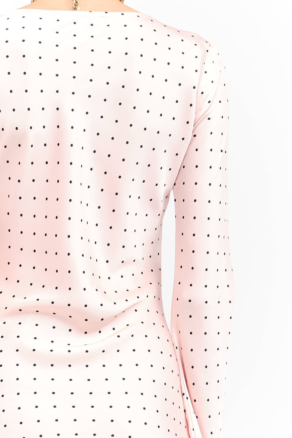 Georgie Pink Dot Dress