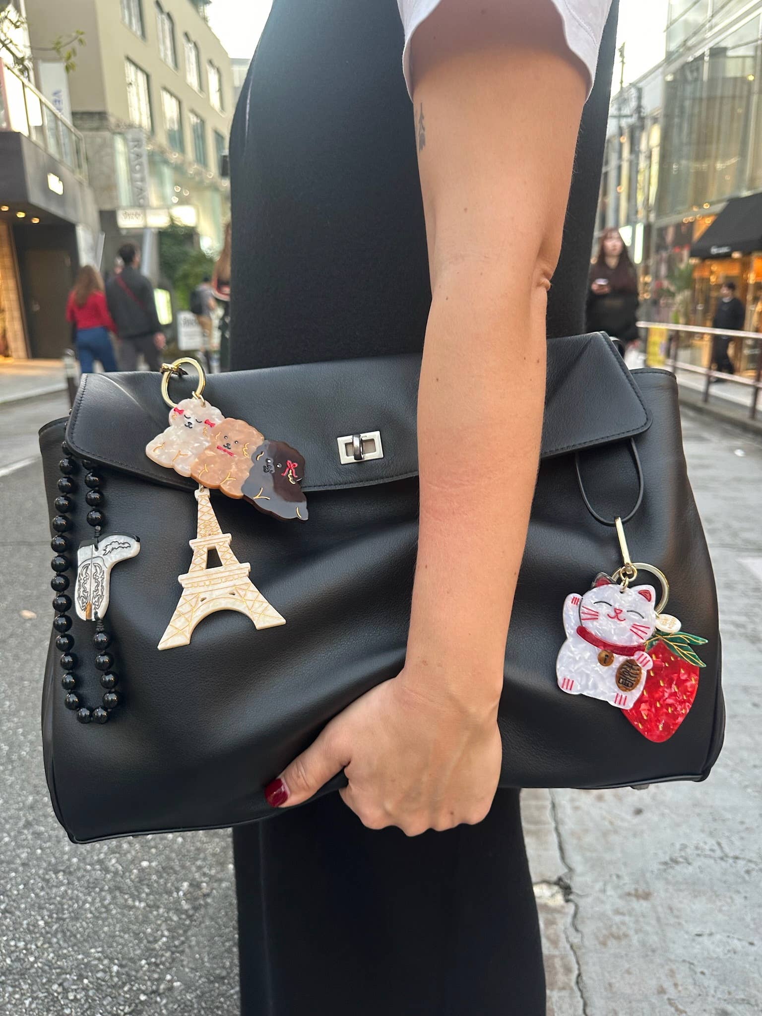Strawberry Bag Charm & Keychain