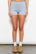 PHOEBE CABLE KNIT SHORTS – Cozy, Playful, Lounge