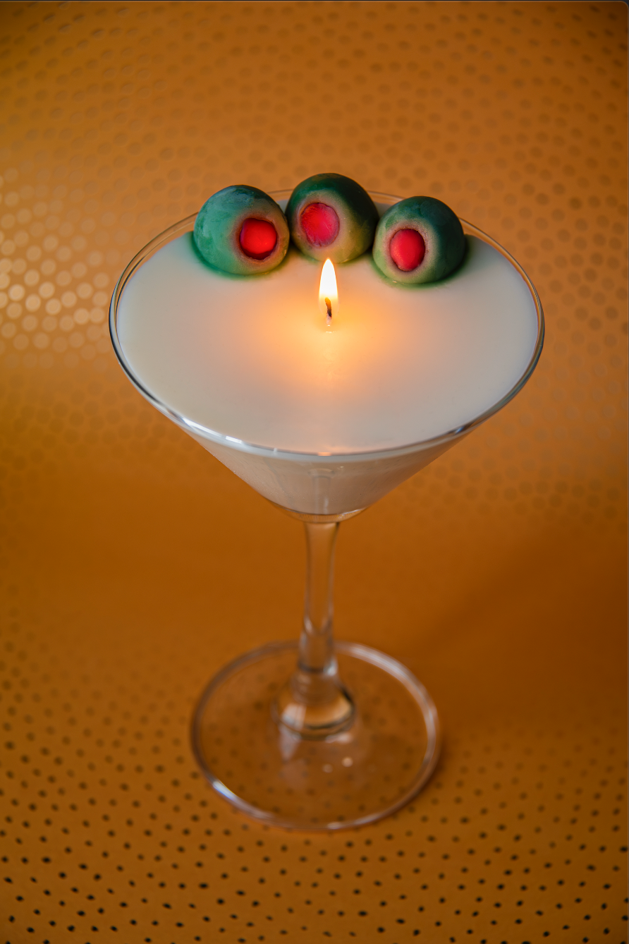 Dirty Martini Candle