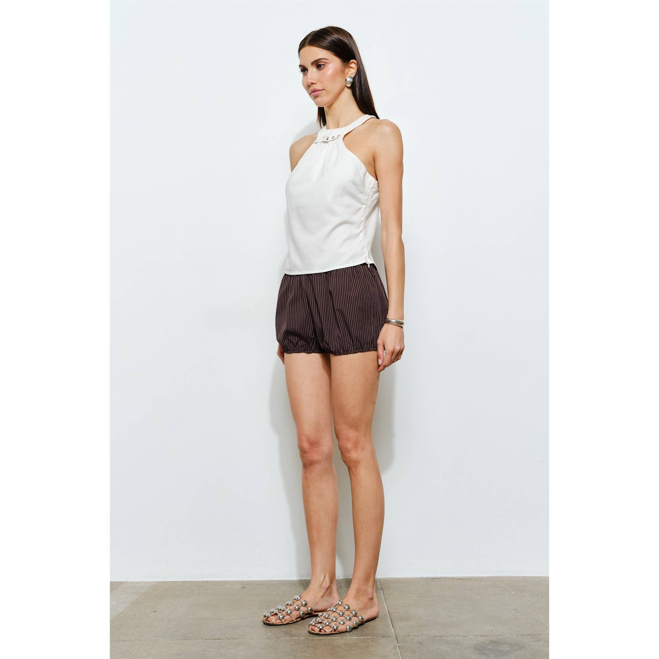 Thomsen Buckle Detail Tank Top