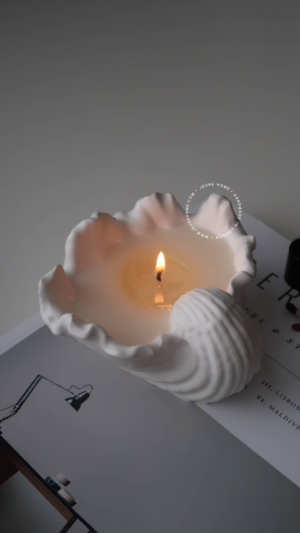 Seashell - scented candle | Coastal | Summer candle 