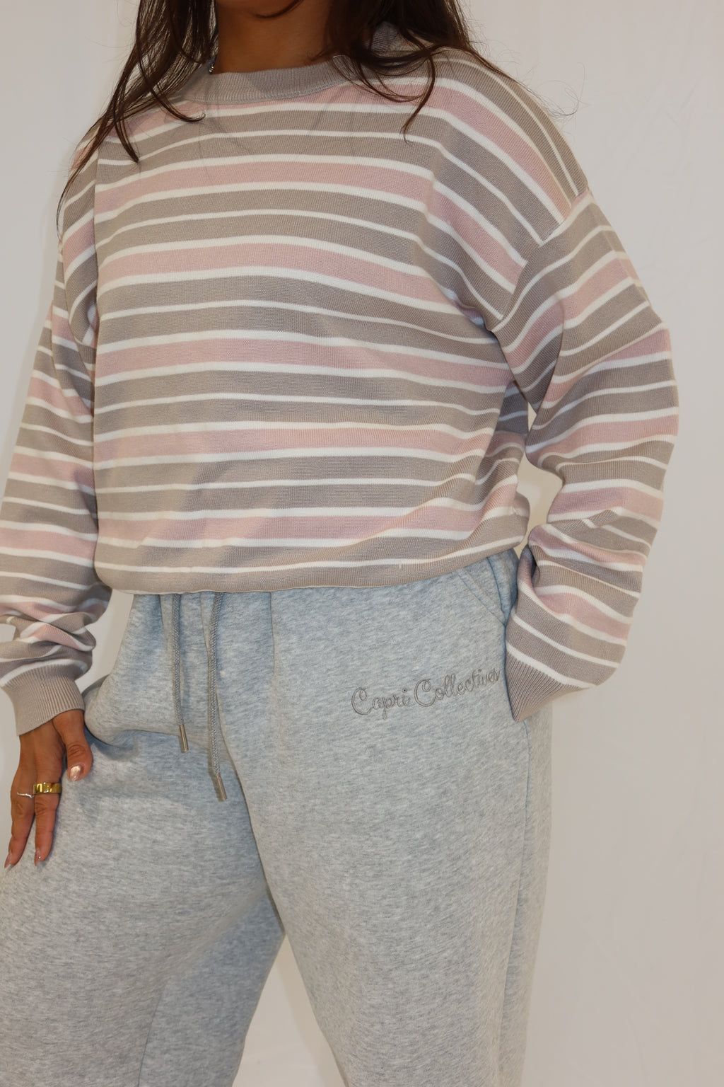 Reign Striped Sweater