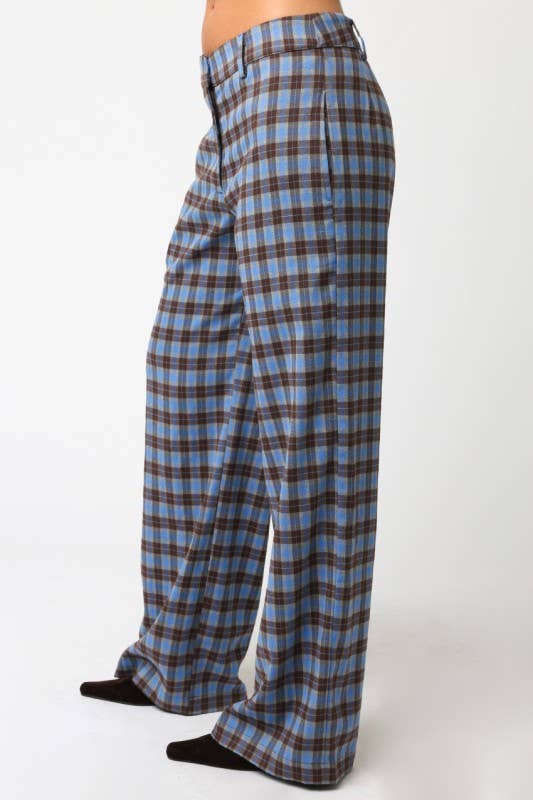 Monica Gingham Pants