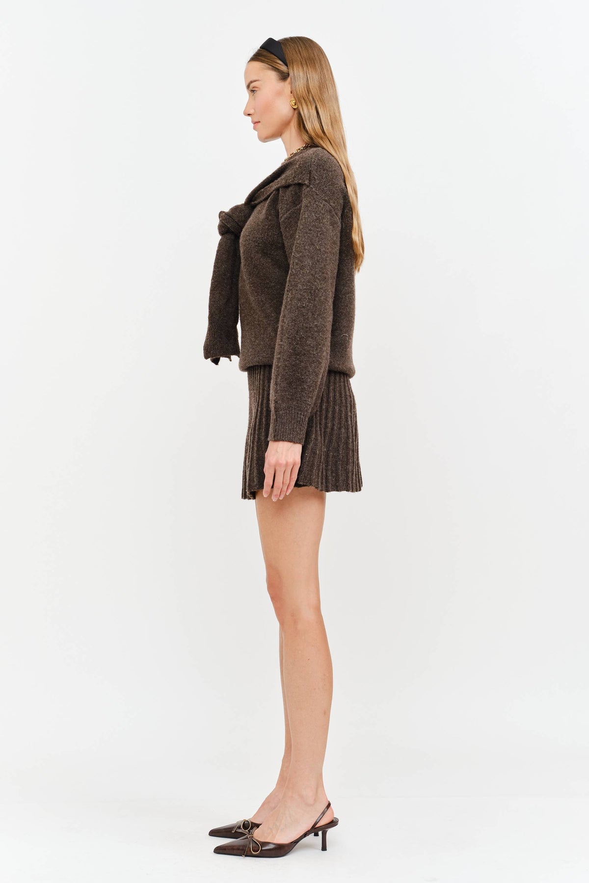 BEAU MOCHA SWEATER