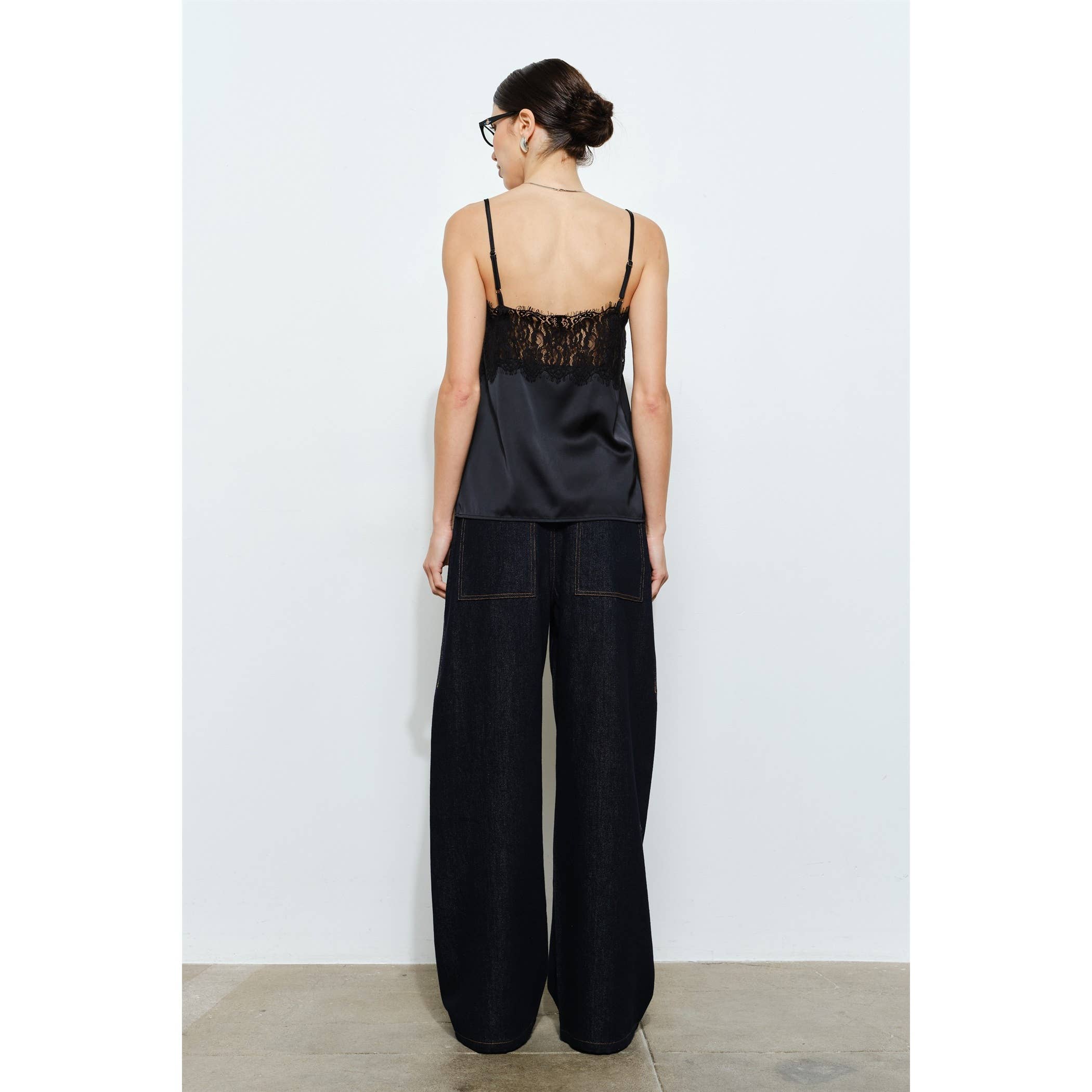 Geneva Lace Trim Cami