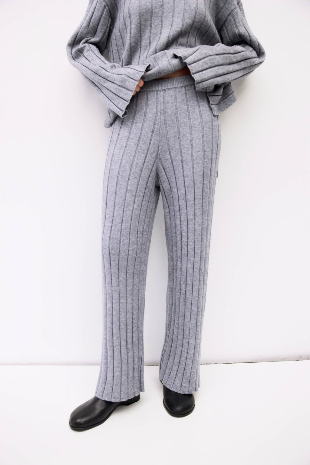 The Dakota Pants | Ribbed Knit Lounge Pants