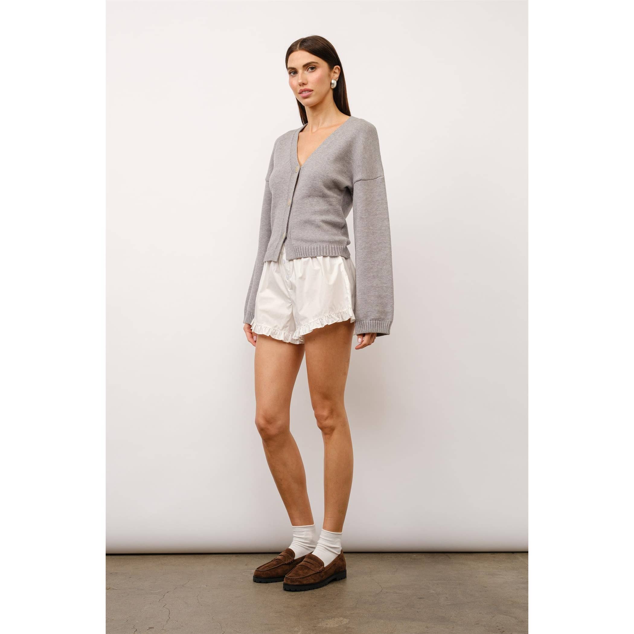 Eden Fitted Button-up Cardigan