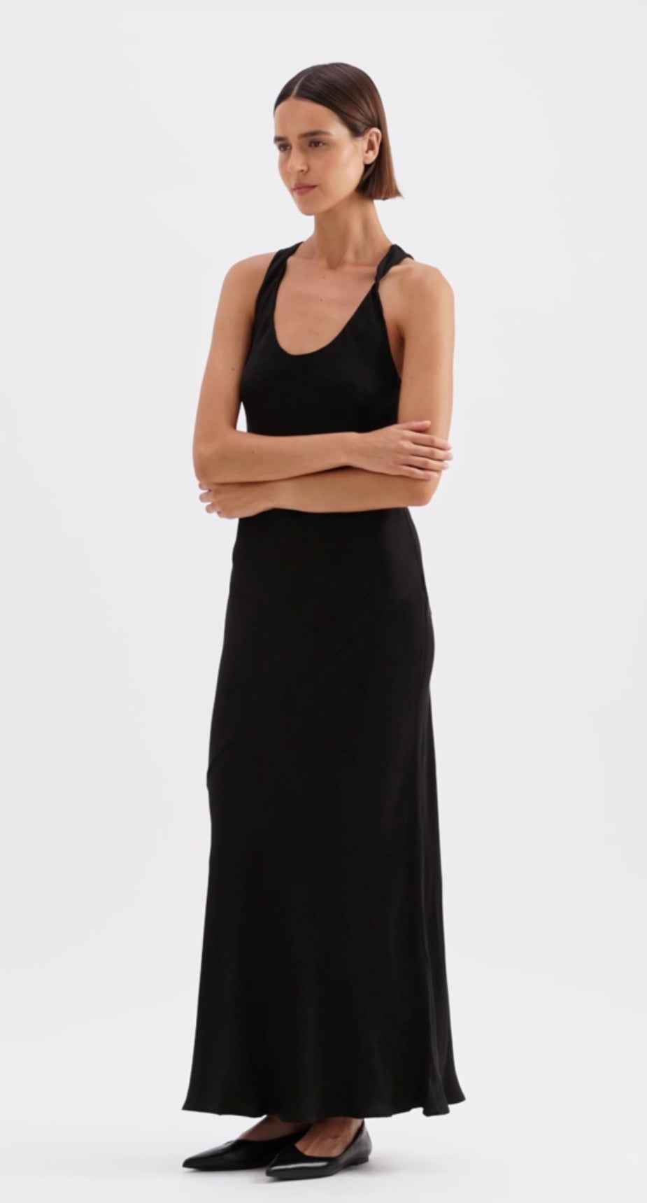 AMAYA CUPRO DRESS