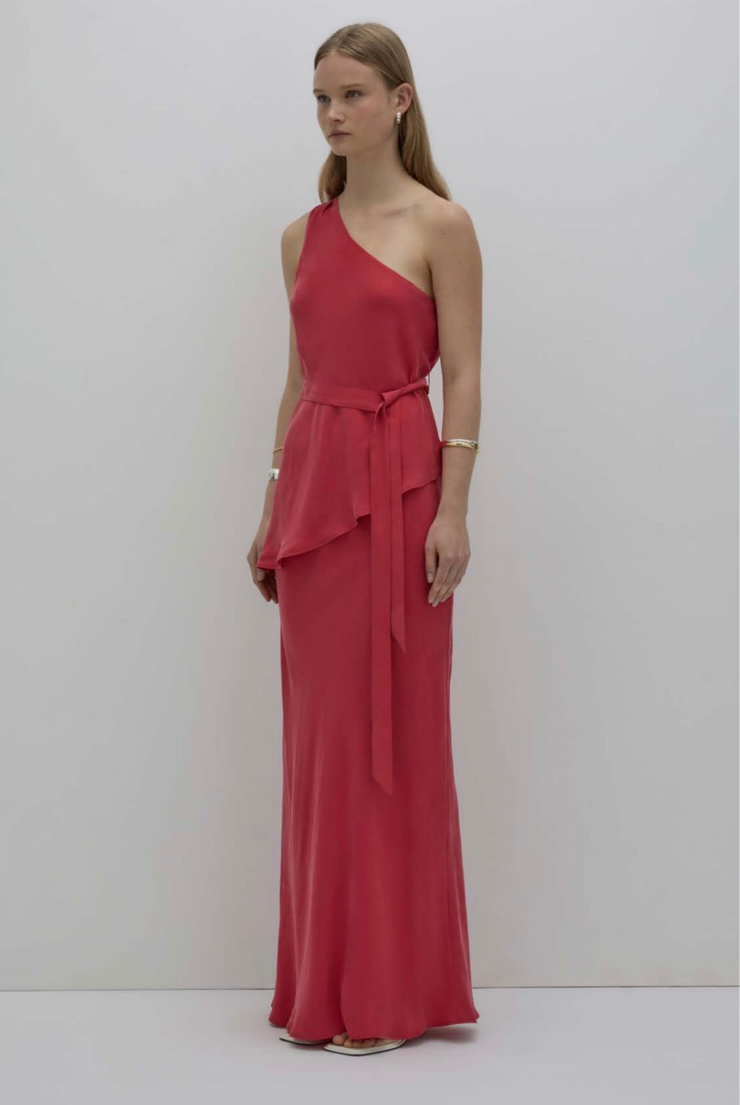 AMAYA CUPRO MAXI SKIRT