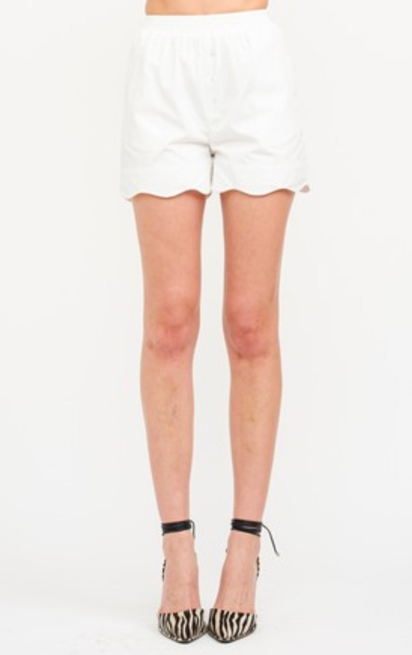 Kalila Off White Shorts