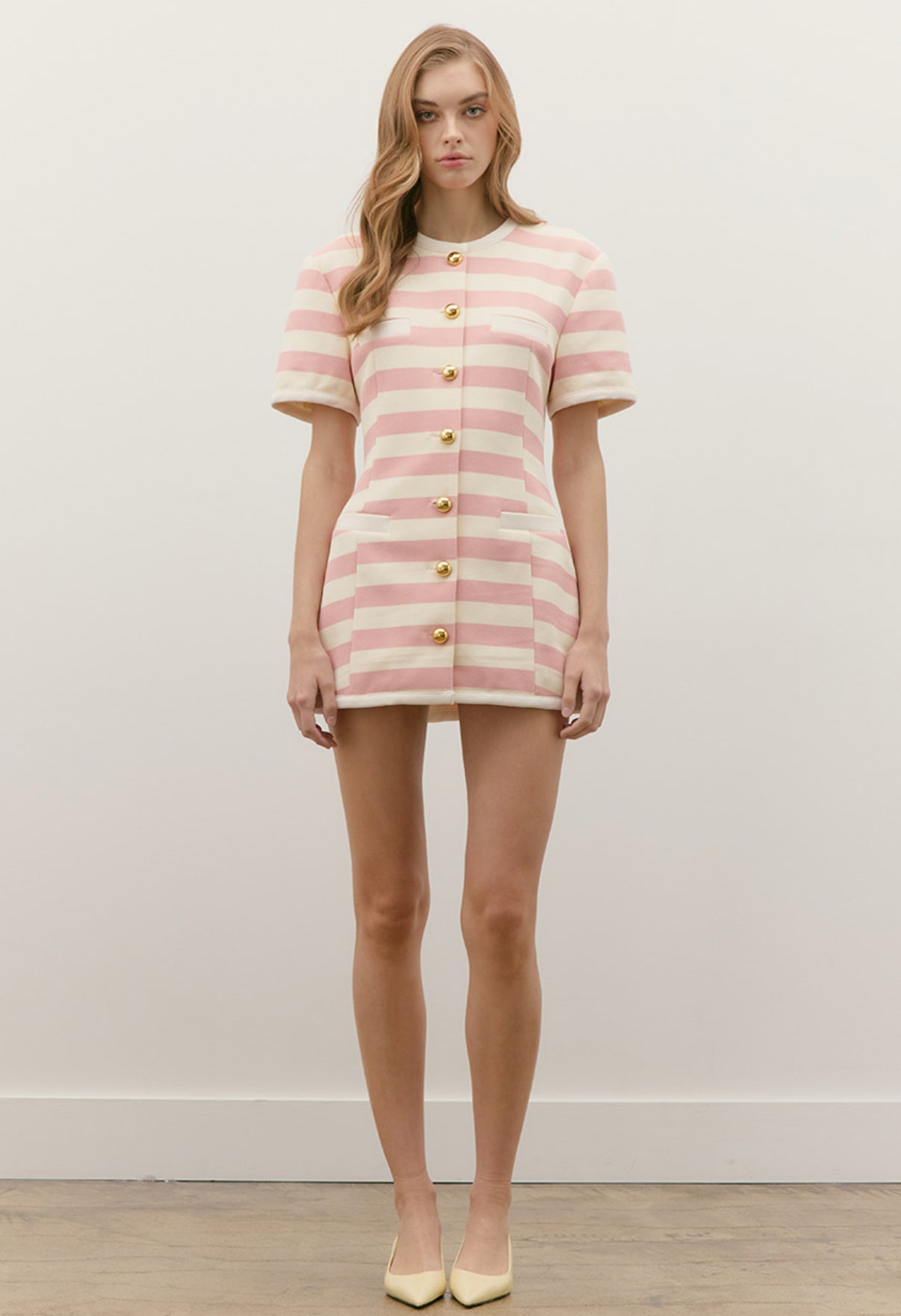 Maude Club - Taylor Ponte Dress - Pink