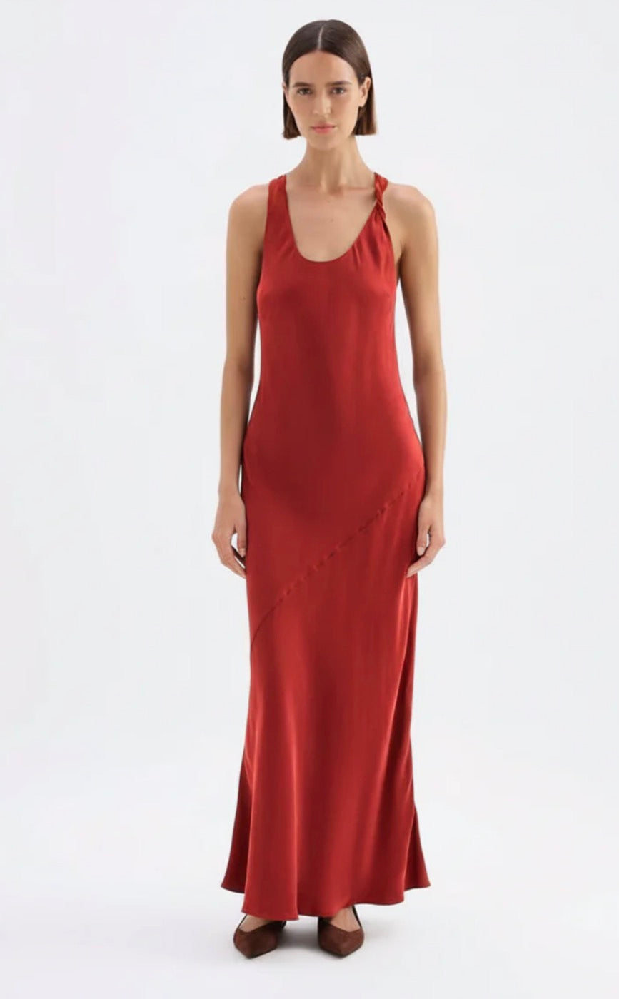 AMAYA CUPRO DRESS