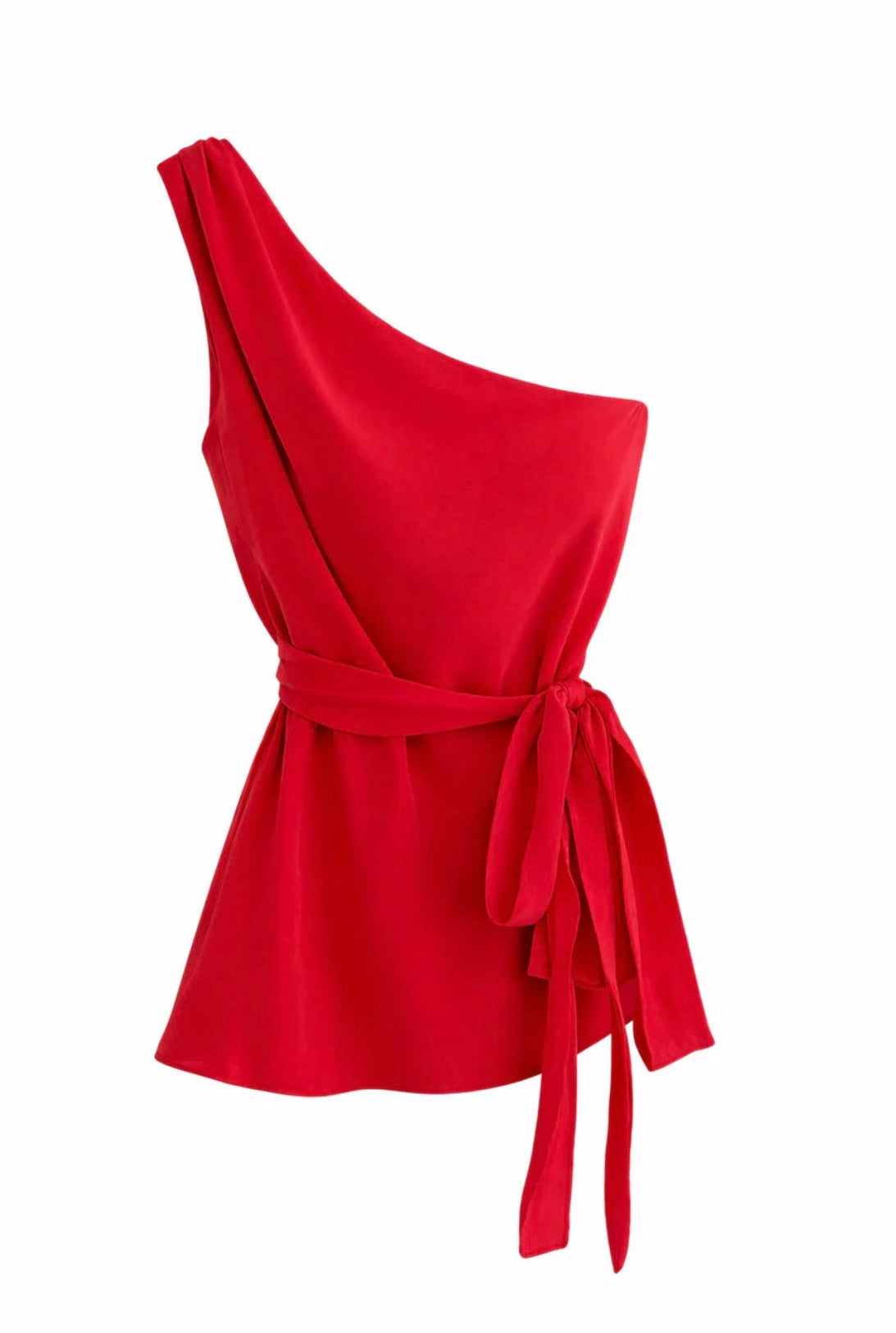 AMAYA CUPRO TIE TOP