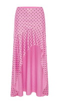 MELODY FLOUNCE MIDI SKIRT