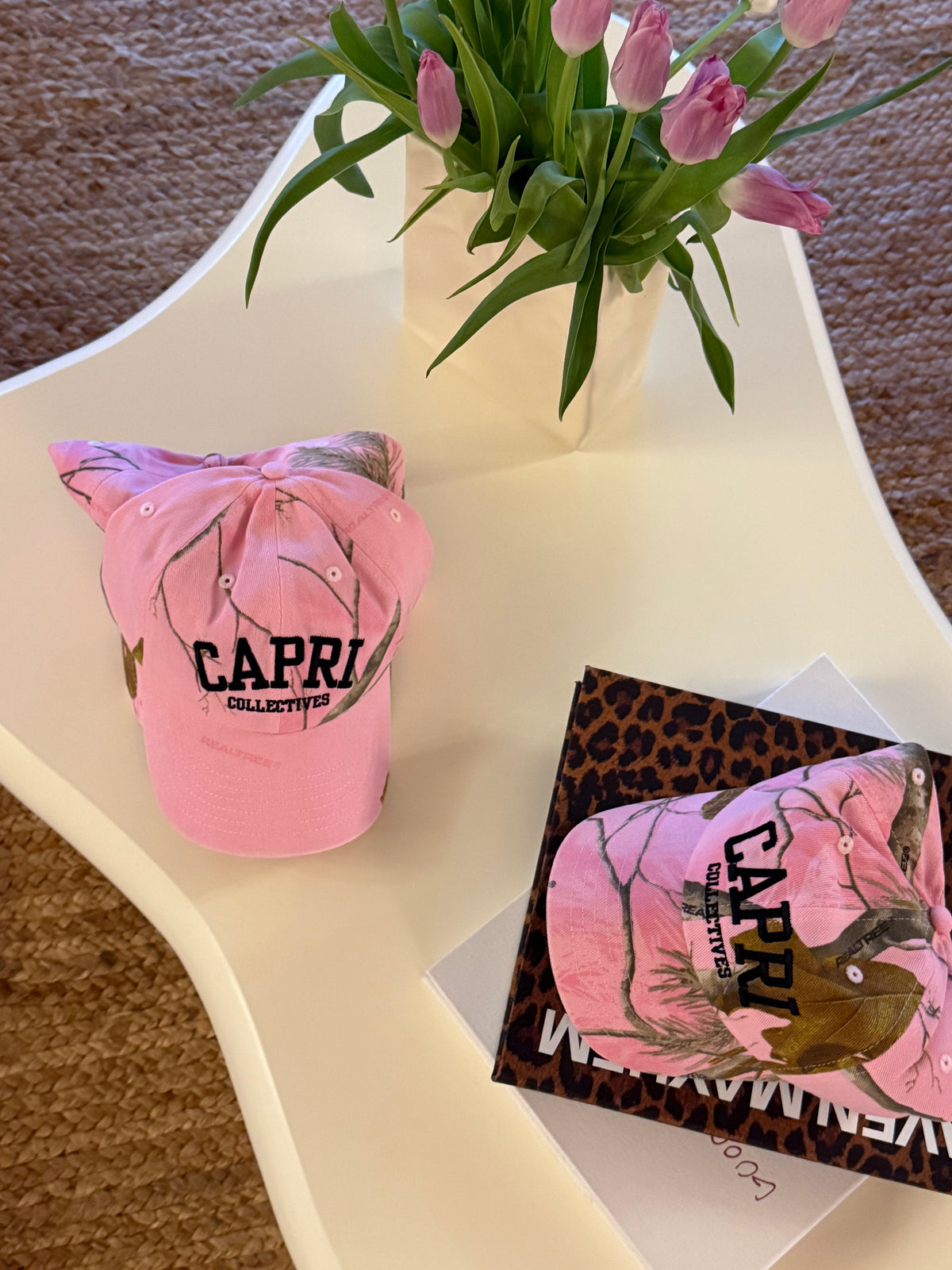 Pink Camo “Capri Collectives” Cap