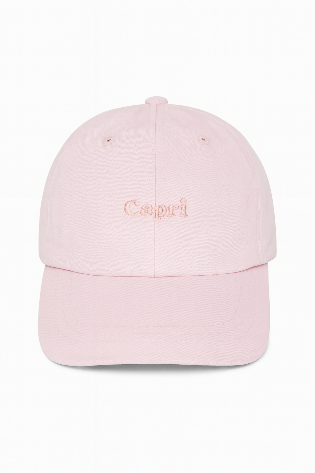 Pink ‘Capri’ embroidered hat