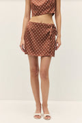 BEATRIX POLKA DOT MINI SKIRT