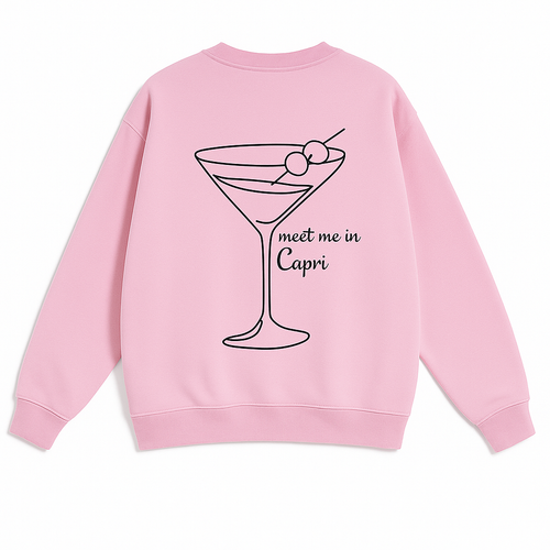 "Meet Me In Capri" Crewneck