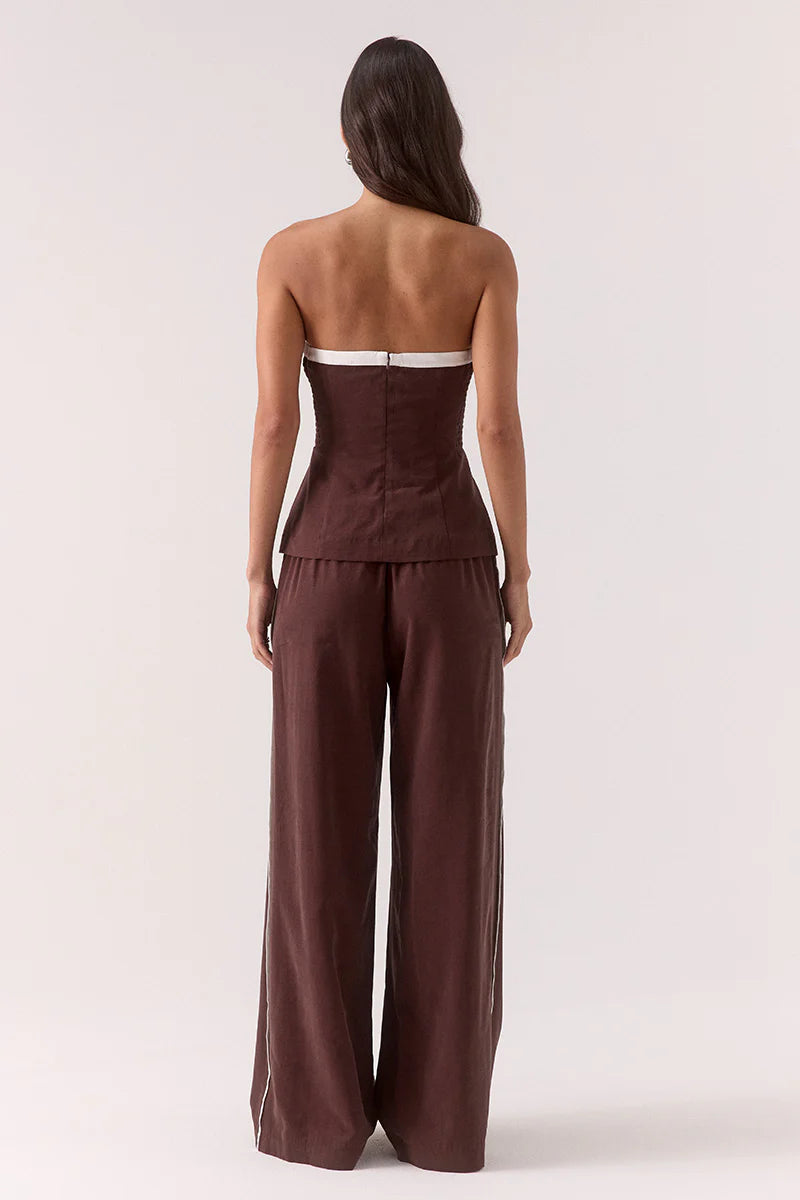 SORA BODICE - GANACHE