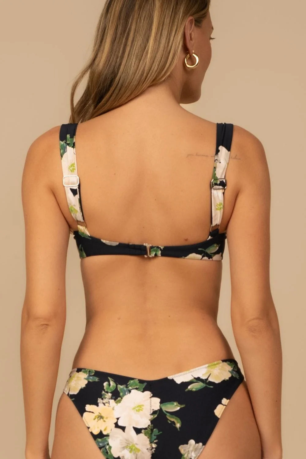 Liz Floral Bella Bikini Top