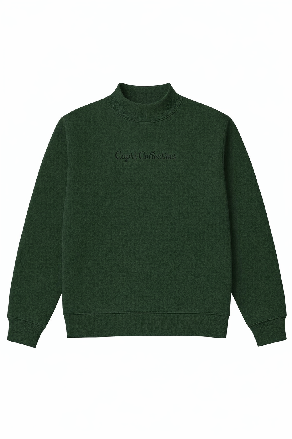 Evergreen Mock Neck