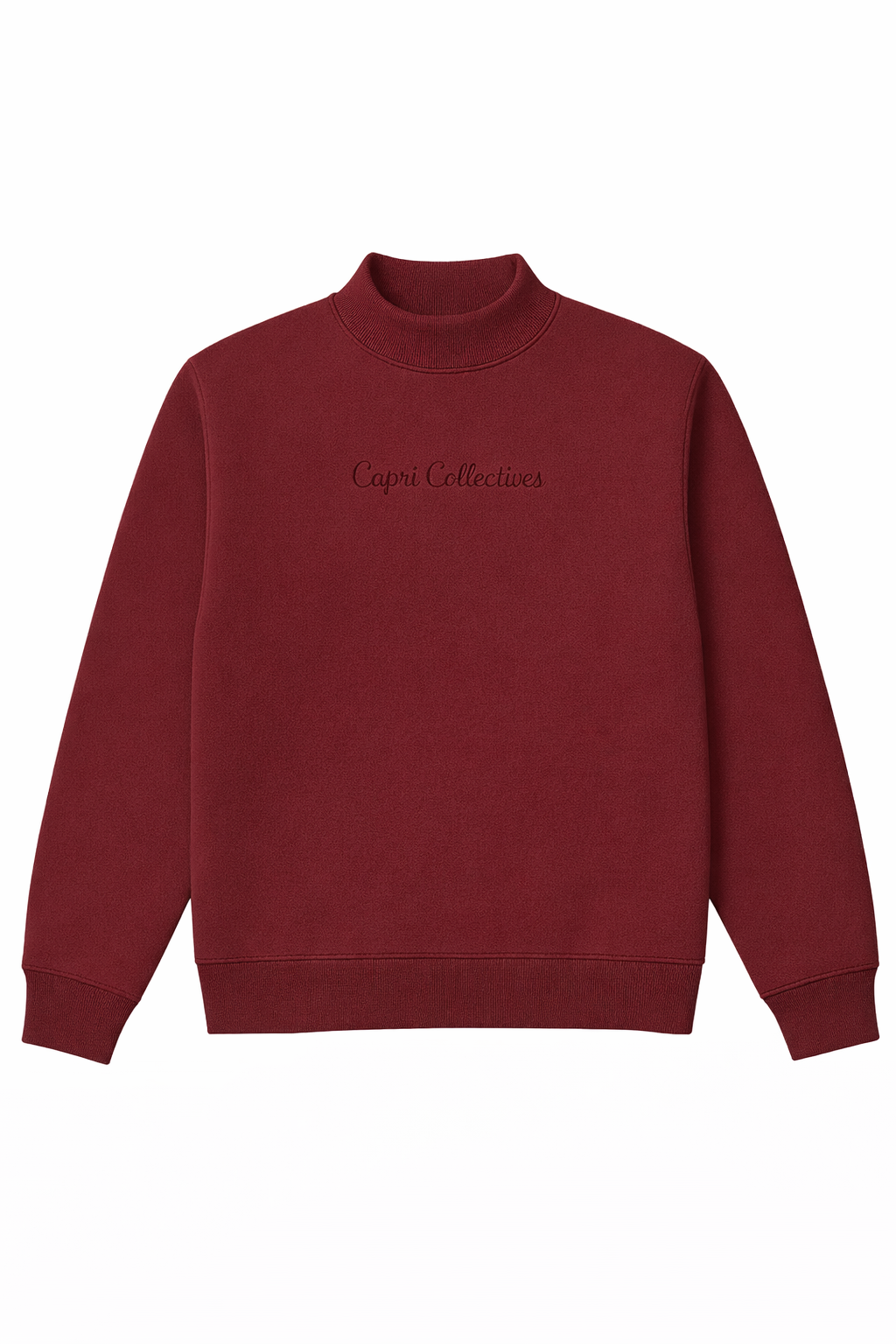 Merlot Mock Neck