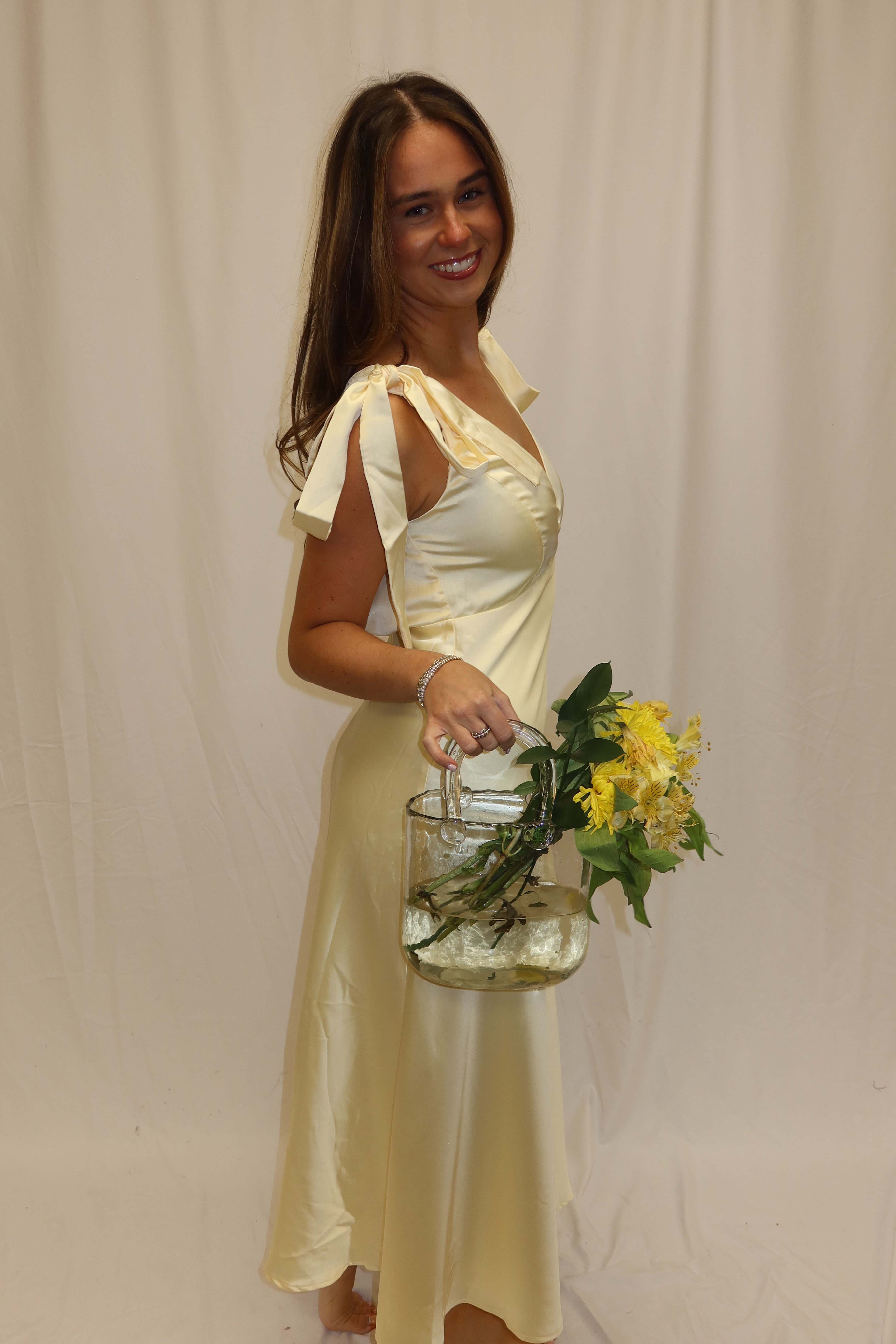 HENRIETTA TIE STRAP MIDI