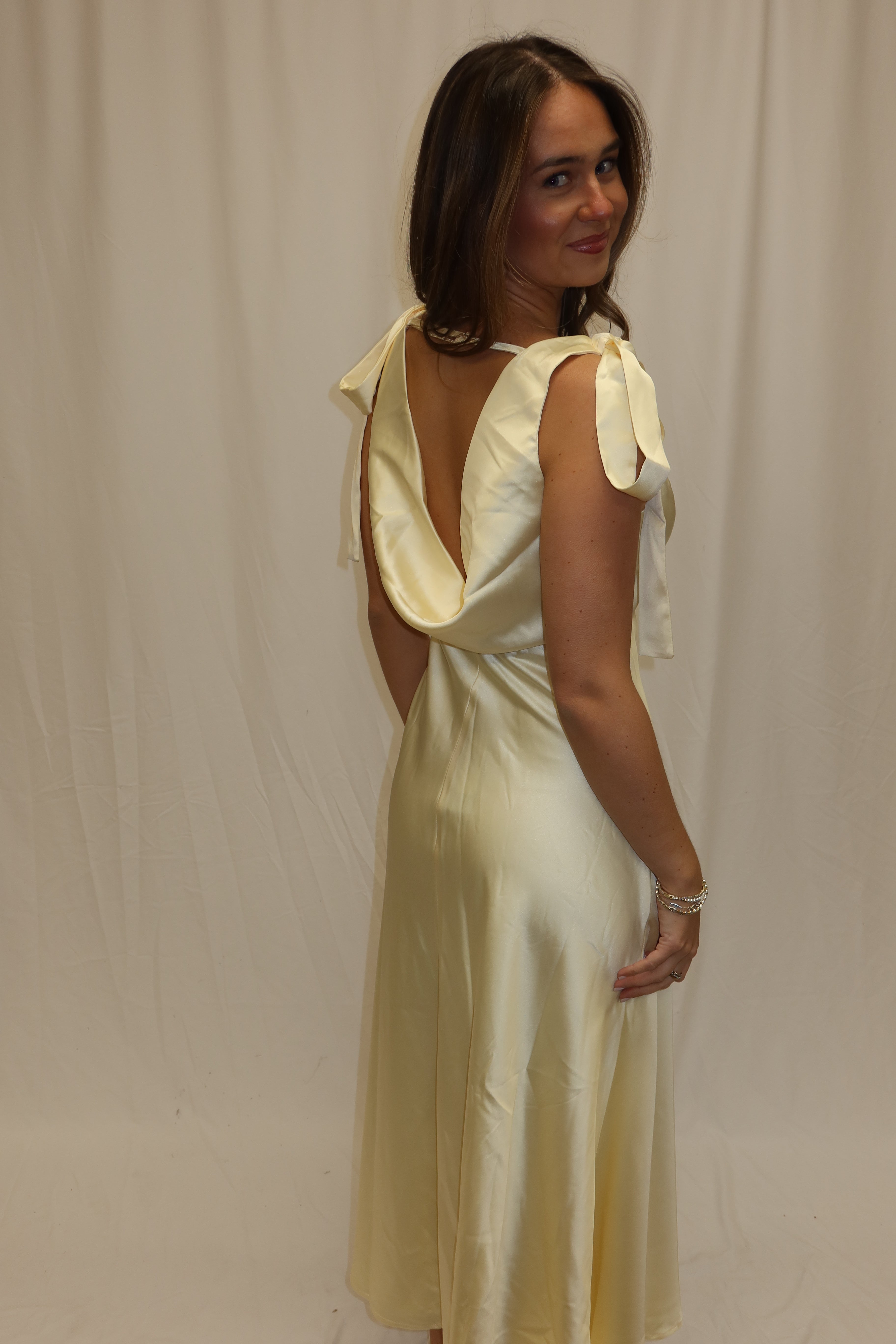 HENRIETTA TIE STRAP MIDI