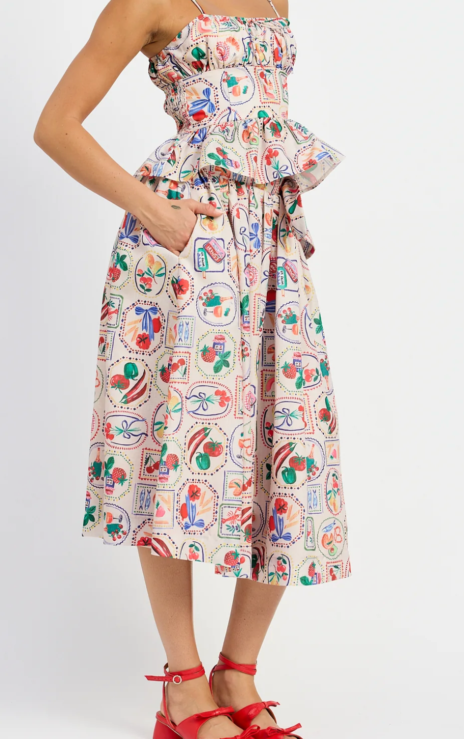 En Saison - Nayeli Midi Skirt