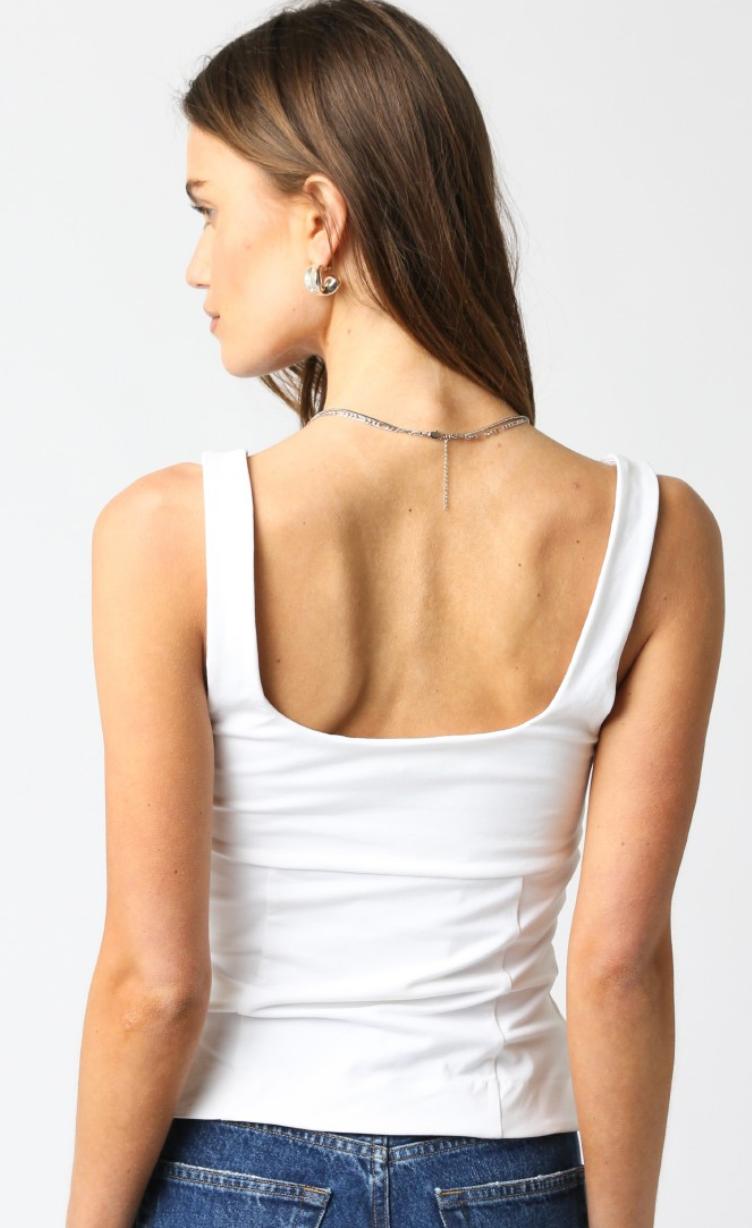 Paloma Button Top