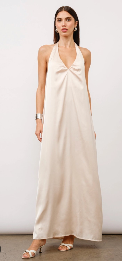 Evelyn Backless Maxi Dress