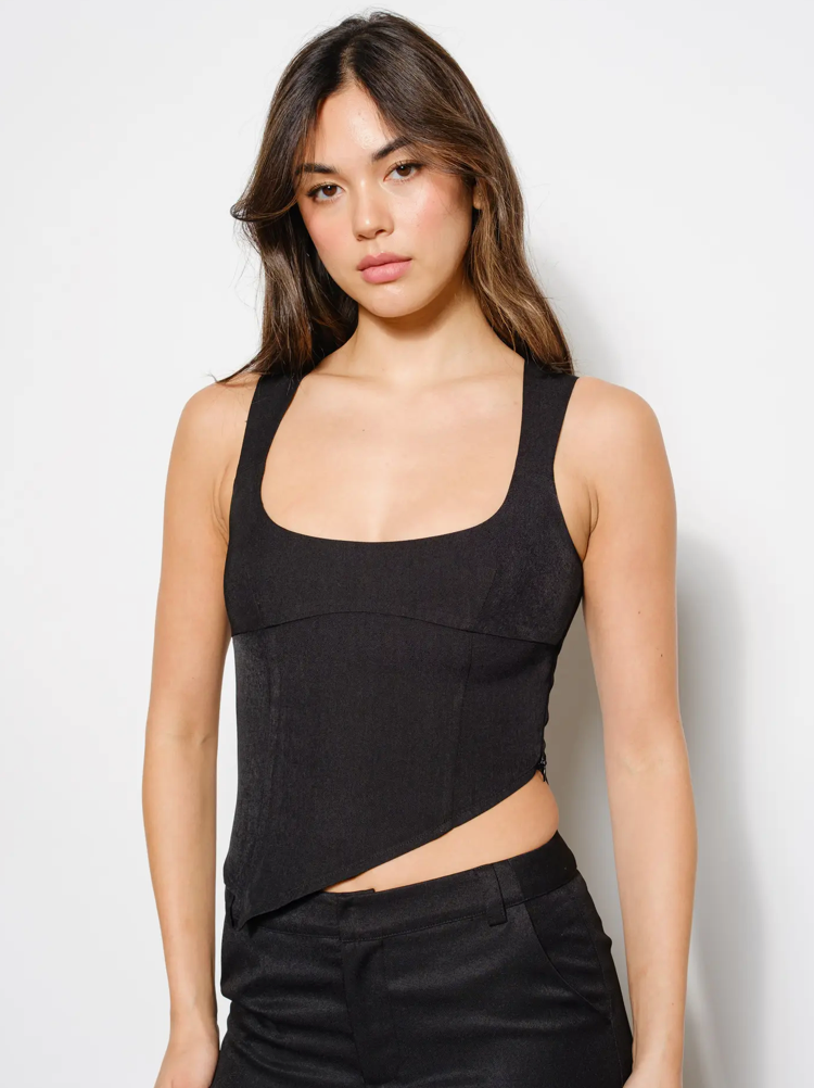 Asymmetrical Hem Top