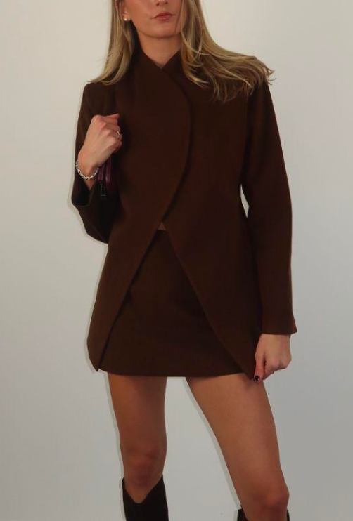 Vegan Suede Perfect Mini Skirt