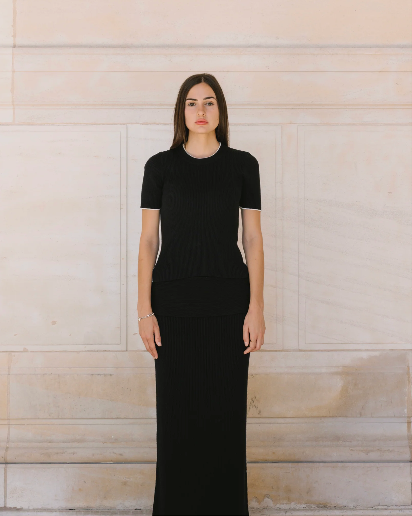 Knit Side Pipe Top