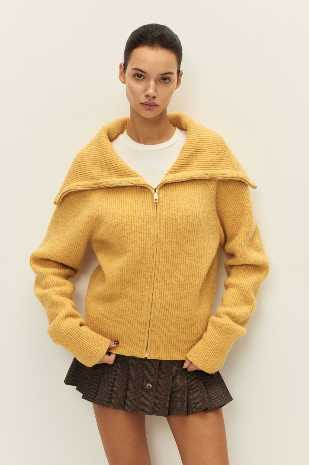 Leigh Zipup Sweater