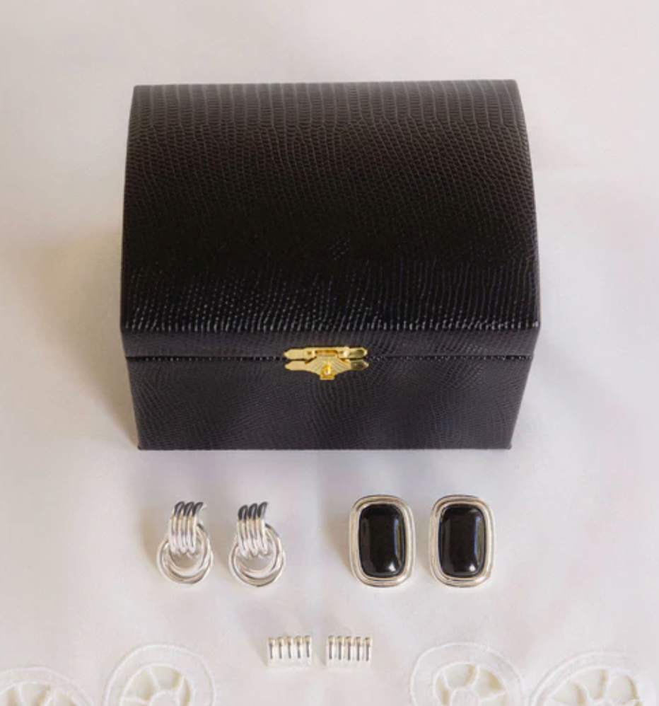 Vintage Jewelry Travel Case