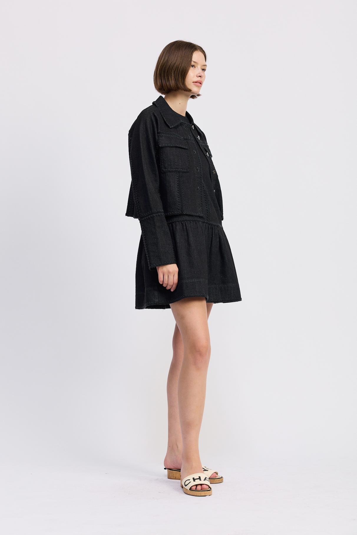 Brixton crop jacket