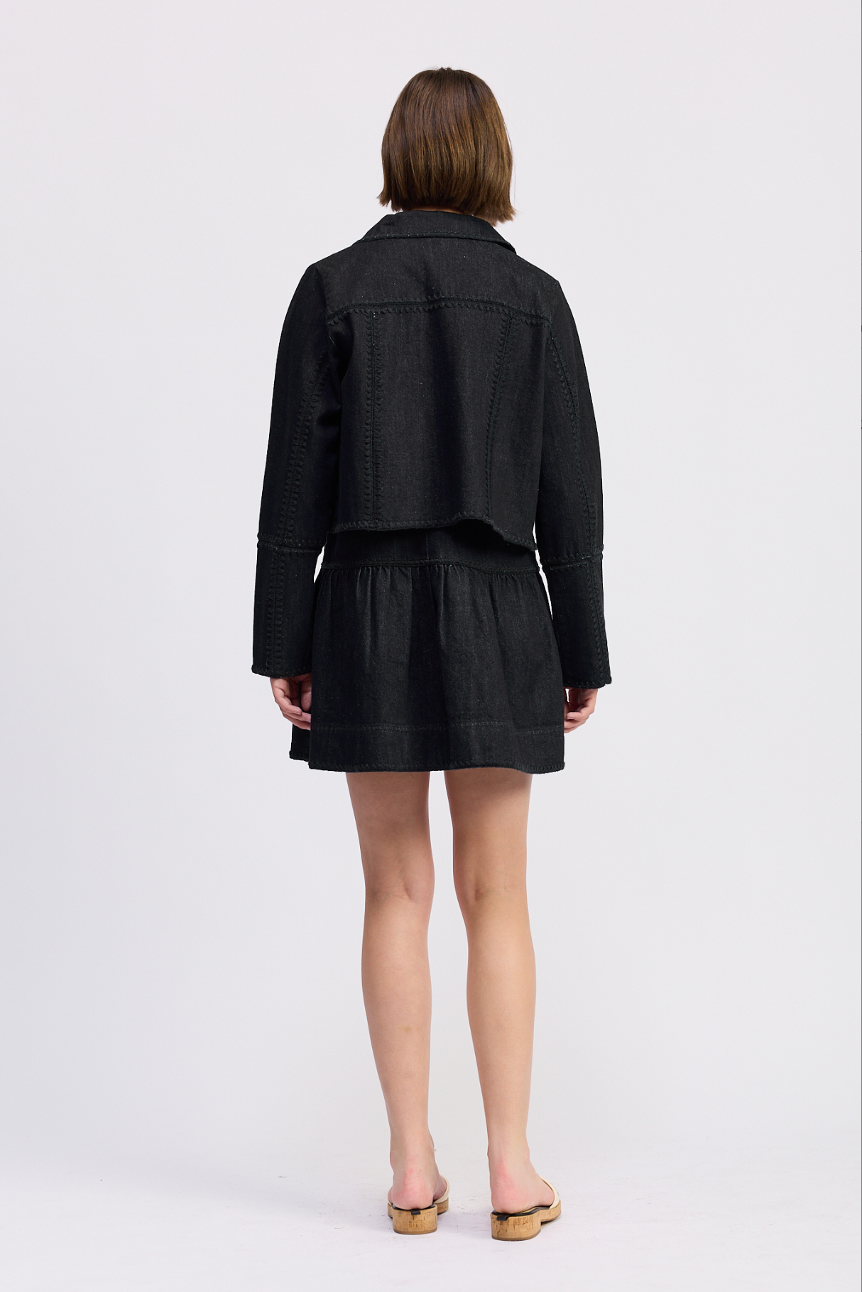 Brixton crop jacket