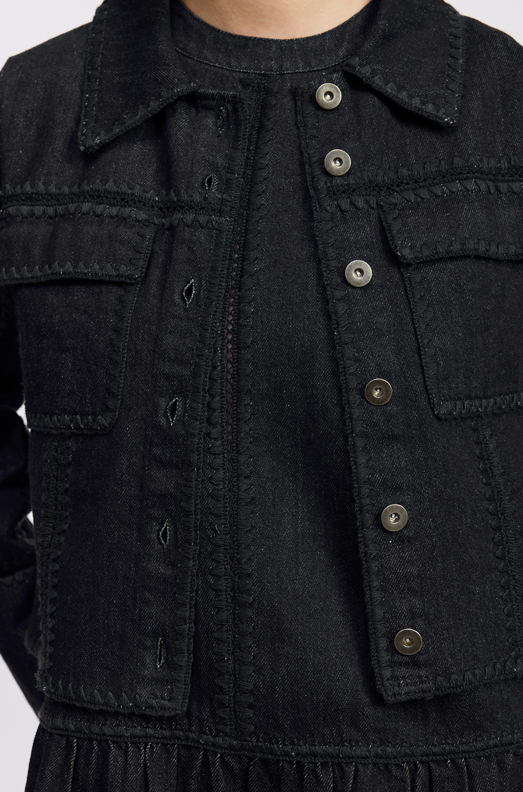Brixton crop jacket