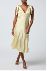 HENRIETTA TIE STRAP MIDI