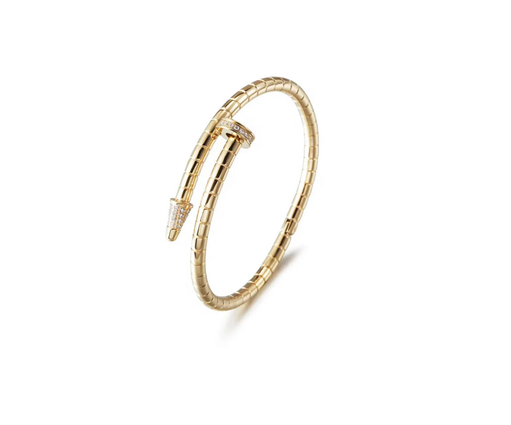 BRACELET CLOU DORÉ