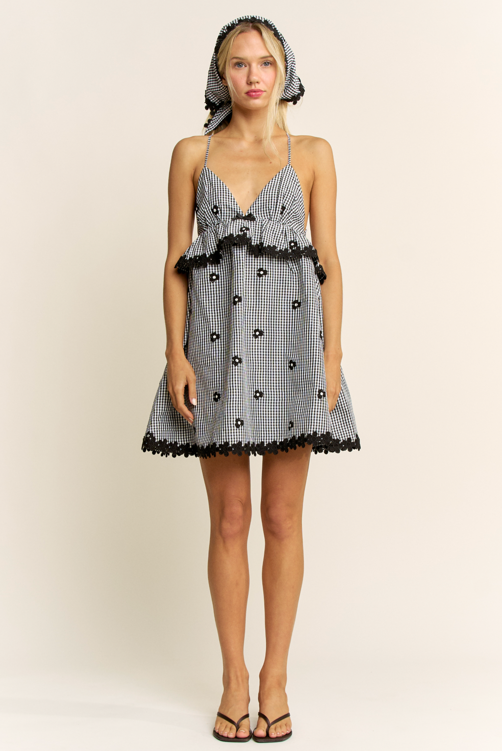 TEMPTRESS MINI DRESS + SCARF