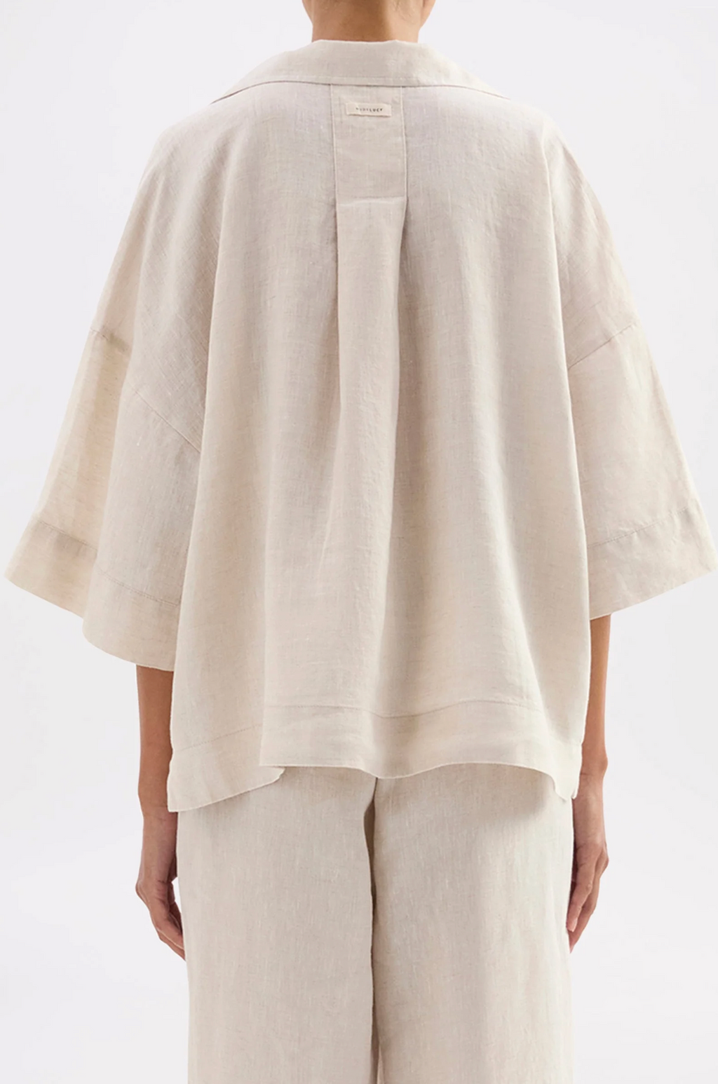 LOUNGE LINEN SHIRT